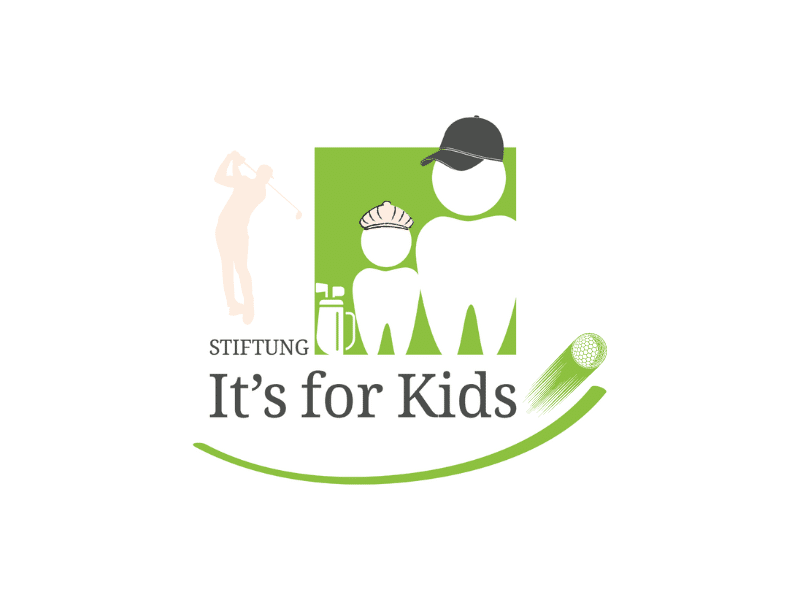 Logo Golfcup der Stiftung It's for kids