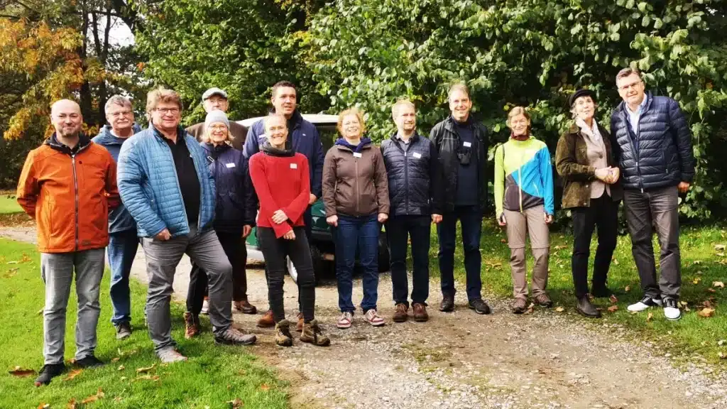 Die Teilnehmenden der Führung