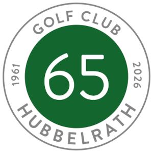 Logo des Golf Club Hubbelrath zum 65-jährigen Jubiläum